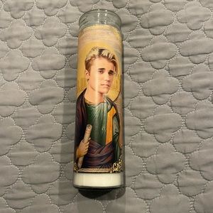Justin Bieber Candle
